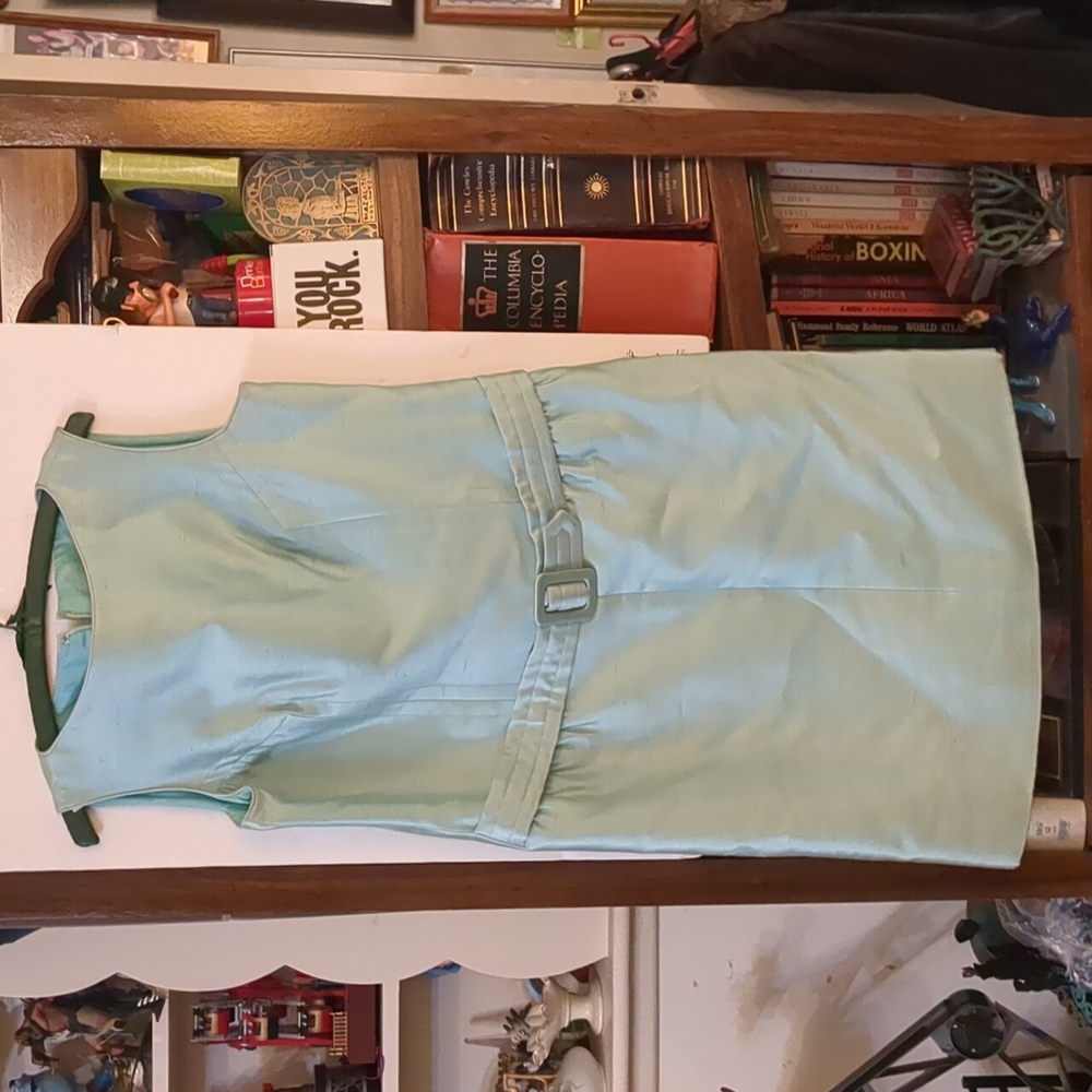 💲 Blue Belted Women's Dress